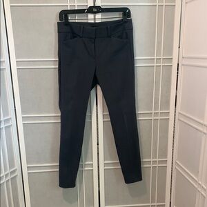LOFT Dark Grey Marisa Skinny Pants 4P